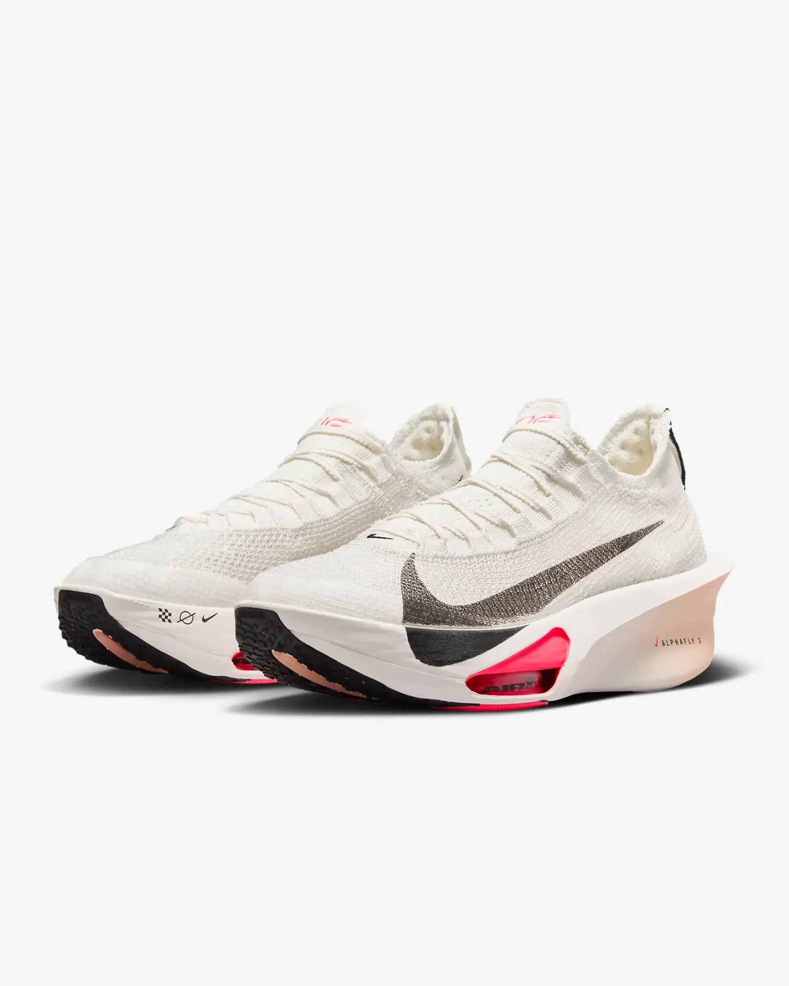 NIK - 84333 Nike Men's Alphafly 3 sail/light lemon